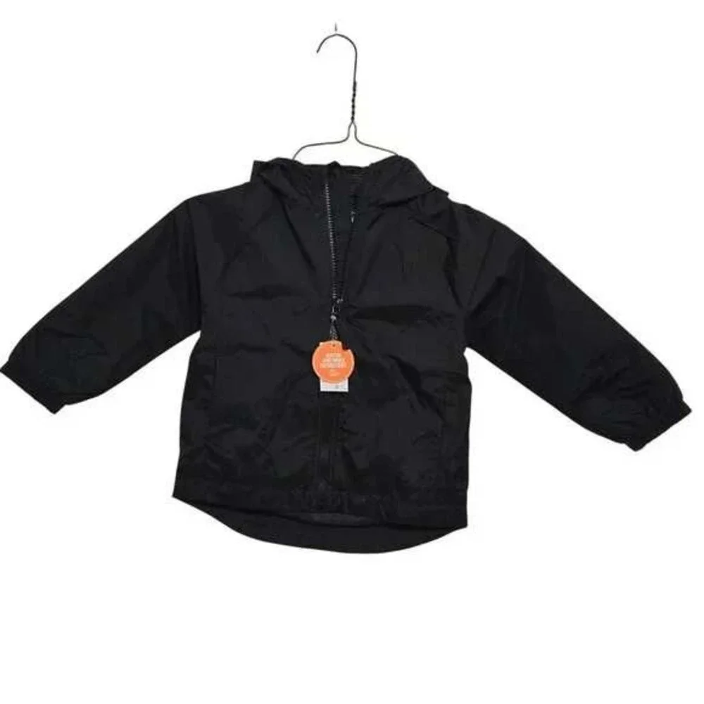 The Children's Place Toddler Boys‎ Windbreaker Jacket in Black- Size 3T